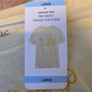 DISNEY NWTWinnie the Pooh Graphic Tee - Yellow